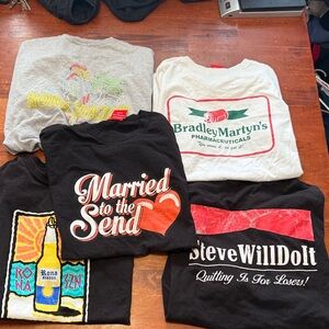 5x Full Send Shirts Mens XL